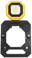 LED Akku Arbeitsleuchte, mit Gerüstklemme