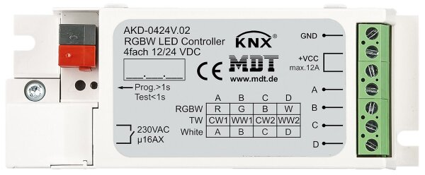 UP LED Controller 4-Kanal 3/6 A, RGBW