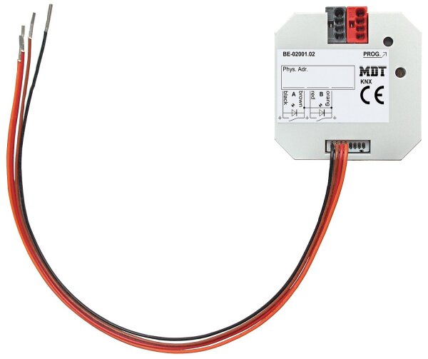 UP Tasterschnittstelle / Tasterinterface BE 2-fach, UP, Ausführung potentialfrei