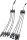 2-fach MC4 Parallelstecker (Paar), l=30cm