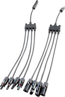 4-fach MC4 Parallelstecker (Paar), l=1,2m