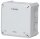 FR-Abzweigkasten 85x85x54mm, Durchstoßmembran IP66, PS, grau, NFK08gr
