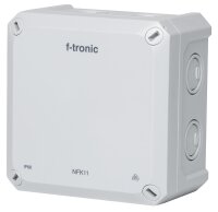 FR-Abzweigkasten 110x110x67mm, Ausbrechöffnungen...