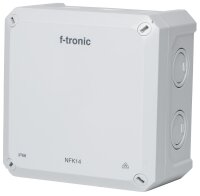 FR-Abzweigkasten 140x140x81mm, Ausbrechöffnungen...