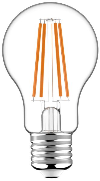 LED Filament Leuchtmittel - Glühlampe A60 E27 7W 806lm 2700K Klar 330° dimmbar