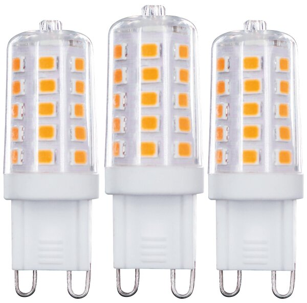 LED SMD Leuchtmittel - Korn G9 3.5W 300lm 2700K Klar Dimmbar 3er Pack