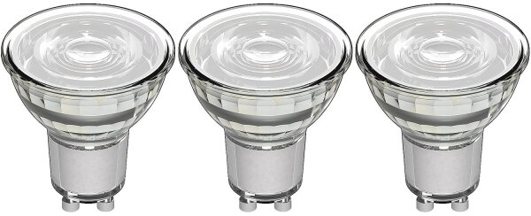 LED SMD Leuchtmittel - Spot MR16 GU10 4W 345lm 4000K Klar 36° - 3erSparpack