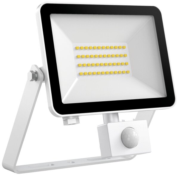 LED-Strahler FLOORslim-sensor, 50W 4000K weiß mit Bewegungsmelder PIR