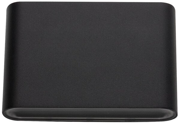 Wandleuchte FLASK 6W 3000K, schwarz