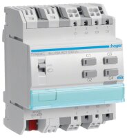 Hager Schaltaktor Jalousieaktor 4/2-fach 16A KNX REG TYA604C