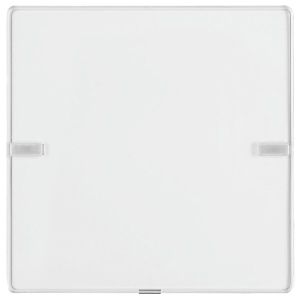 Berker Tastsensor Komfort Q.x 1-fach mit Beschriftungsschild KNX polarweiß samt