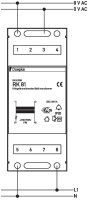 Klingeltransformatoren RK 81, 8 V/AC, 1 A,...