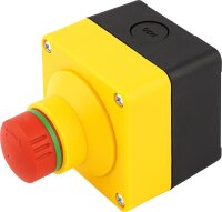 Not-Aus-Taste, im Iso-Gehäuse mit Kontaktelement...