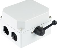 Ausschalter, 3-polig mit N+PE-Klemme Gußgekapselt TAG 16, V2N 01-LG2/2-G-MSX