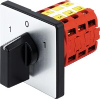 Wendeschalter für Frontbefestigung, 1 - 0 - 1,...
