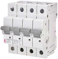 ETI Leitungsschutzschalter ETIMAT P10 3-polig + N, 10kA,...
