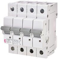 ETI Leitungsschutzschalter ETIMAT P10 3-polig + N, 10kA,...