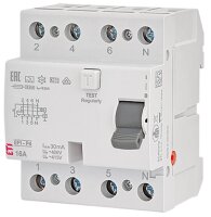 ETI FI-Schalter EFI-P4 NL, 4-polig, 40A, 0,03A, Typ A,...