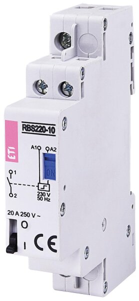 ETI Stromstoßschalter bistabil RBS220-10-230V AC, REG