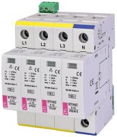 ETI Überspannungsableiter ETITEC C T2 275/20 3+1 RC,...