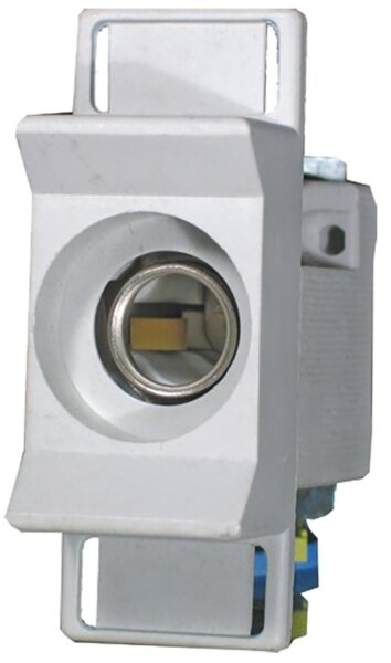 ETI Sicherungssockel Keramik mit Kunststoffabdeckung, D02 N-K, 63A, 1p
