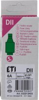 ETI Sicherungseinsatz Diazed DII gG 4A/500V, VPE 5