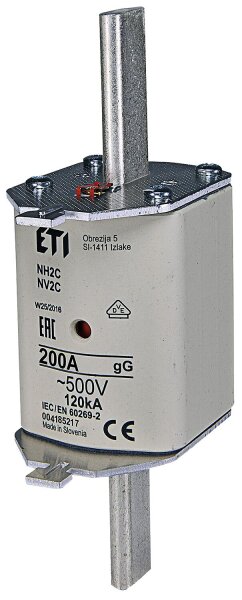 ETI NH Sicherung NH2C gG 200A/500V, VPE 3