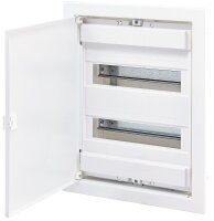 Kleinverteiler HW/UP, Schraubklemmen, 2-reihig, 24+4 Module