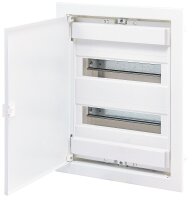 Kleinverteiler HW/UP, Steckklemmen, 2-reihig, 24+4 Module