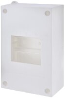 Kleinverteiler Aufputz, 1-reihig, 5 Module