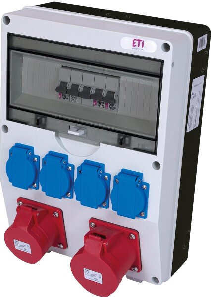 ETI Wandverteiler WV 2/4 - Mod. 3