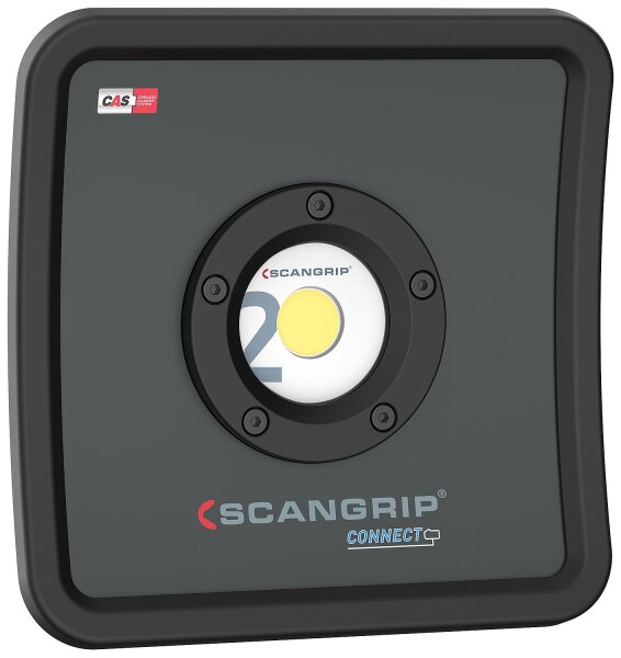 Akku-LED-Arbeitsleuchte scangrip® NOVA 2 CONNECT, Baustrahler, 12/18V, ohne Akku und Ladegerät