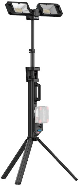 Akku-LED-Arbeitsleuchte scangrip® TOWER 5 CONNECT, Baustrahler, 12/18V, ohne Akku und Ladegerät