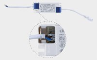 LED Panel - 40W 4000lm 4000K, 620x620mm - Lifud Netzteil - Weiß
