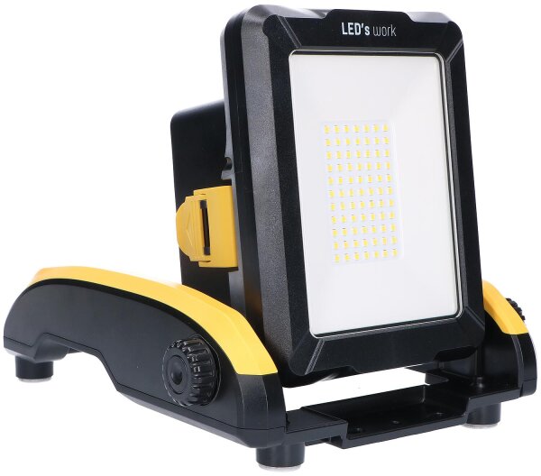 LED Multi Akku-Arbeitsleuchte - 20W 2900lm 5000K IP54 - Baustellentauglich