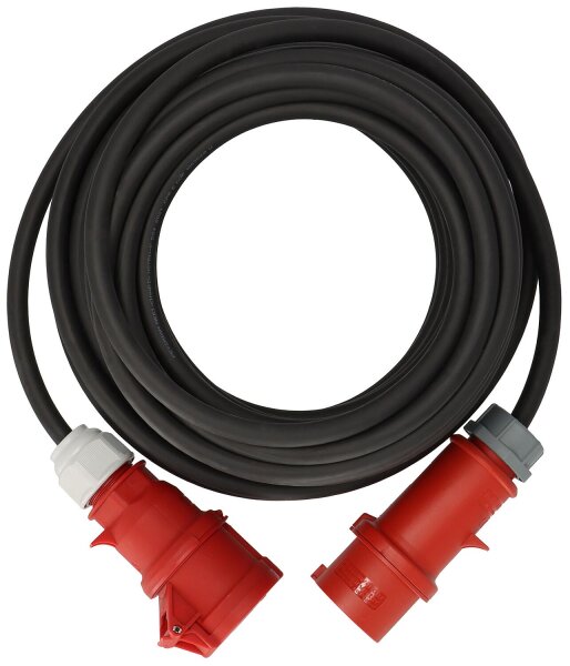 Verl.-Leitung 10m mit Phasenwender H07RN-F5G4.0 CEE400V/32A <IP44>