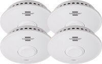 Funk-Rauchwarnmelder Set, 4x RM L 3101, 10 Jahres Melder