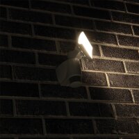 LED Strahler mit Bewegungsverfolgung IP44 18 W 1400 lm 4000 K Weiß