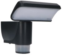 LED Strahler mit Bewegungsverfolgung IP44 18 W 1400 lm 4000 K Anthrazit