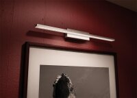 Wandleuchte, LED 13,03W, 136LED Aluminium, Beleuchtung einseitig