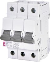 Leitungsschutzschalter B6, ETIMAT P6, 6 kA, 3-polig
