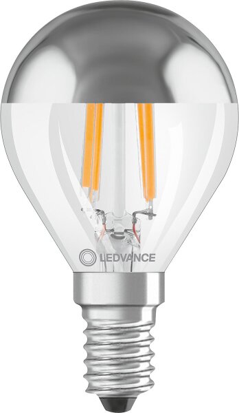 LED-Lampe Classic P 31 MIR  4W 827 FIL SIL E14
