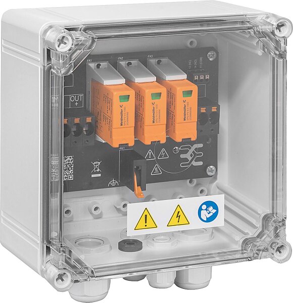 GAK für PV 1MPP, 2E/1A,  Typ I+II, Push-In