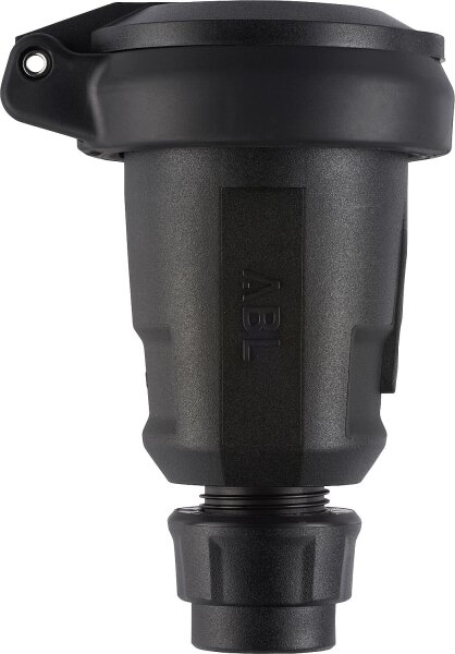 Elamid Schutzkontakt-Kuppl. Hightech, schw, selbstschl., Typ 1580