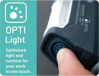 Akku-LED-Stirnleuchte scangrip® I-VIEW for LIFE, 3,7 V mit 1,4 Ah Akku