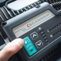 Akku-LED-Arbeitsleuchte scangrip® NOVA 4 C+R for LIFE, Baustrahler, 18,5 V mit 2,6 Ah Akku