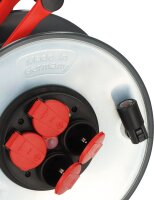 Stahlblech-Kabeltrommel brennenstuhl® Professional SC 2200 H07RN-F 3G2,5, Länge (m): 25