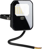 LED Strahler - 10W 1400lm 4000K IP65 - Schwarz