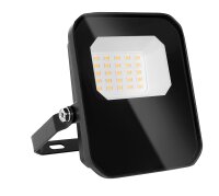 LED Strahler - 10W 1400lm 4000K IP65 - Schwarz