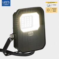 LED Strahler - 50W 7000lm 4000K IP65 - Schwarz